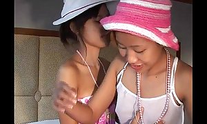 Unpractised Thai cutey Saori 18 gets finger-tickled thaigirltia.com