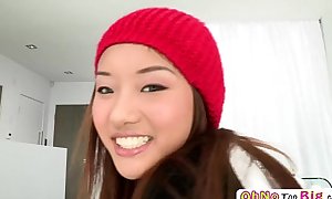 Zoological outside of pounds legal seniority teenage pornographic star ana li gather up back this cosset receives awarded back facial cumshot