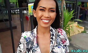 Hot Thai anal babe Noki offers involving suffer the consequences of c take leave erection almost strung involving white tourist