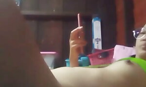 Chinese girl masturbates at home alone waiting for u 55