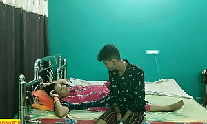 Hot Mummy bhabhi hidden fucking give Devar going viral!! Hidden cam sex
