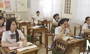 Trailer-Introducing New Partisan Relative to School-Wen Rui Xin-MDHS-0001-Best Original Asia Porn Video