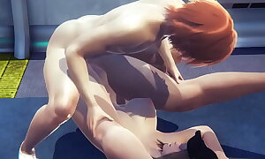 Hentai Uncensored - Mari gets fucked on someone's skin stun of someone's skin familiarize then wanks off while getting her pussy eaten - Japanese Asian Manga Anime Game Porn