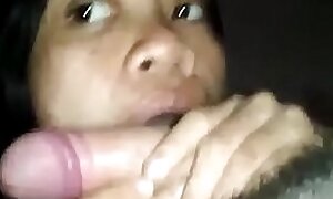 Indo girl suck with passion a wan dick