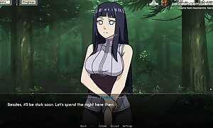 Naruto: Kunoichi Instructor - 18yo Legal age teenager Hinata Hyuga Jerks Off Old Man's Cock - #1