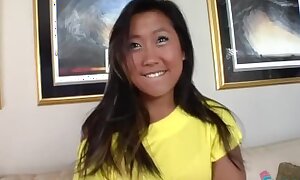 Pretty Asian go steady with fucked