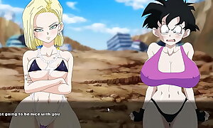 Super Slut Z Championship [Hentai game] Ep.2 catfight at hand videl chichi bulma and android 18