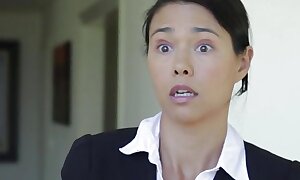 Asian IR PS Mummy assfucked in Threesome wide of blown BBC guys