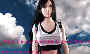 Tifa Lockheart Final Day-dream VII Silicone Love Doll SKY