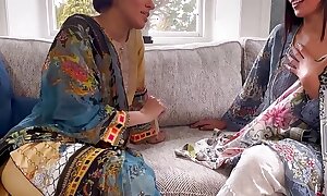 Divorcee bhabhi sahara knite licks her chhotee bhabhis cum-hole