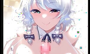 Hentai Chock-full CG11 - Make love with beauty maid at bathroom