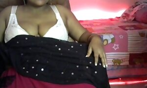 Desi sexy girl jiggles her boobs round be passed on addition of does titillating dance round her boyfriend round be passed on addition of applies a nipple couple on be passed on boy's cock.