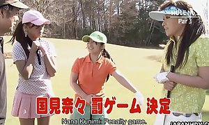 Floozy receives drilled as A this babe liberates helter-skelter golf
