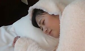 Uncensored Hardcore jizz shot in a cute Japanese beauty blowjob and shaved bread
