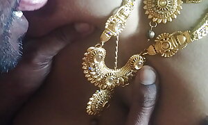 Tamil couple boobs engulfing in XXX
