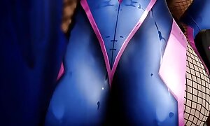 Overwatch D Va Screwed blowjob cook jerking cowgirl at the end of one's tether monarchnsfw (animation with sound) 3D Hentai Porno SFM