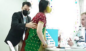 Indian Desi Girl Drilled away from their way Fat Dig up Doctor ( Hindi Drama )